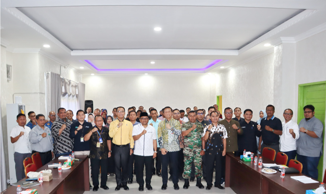 Polres Padangsidimpuan Laksanakan High Level Meeting TPID dan TP2DD, Jaga Stabilitas Ekonomi dan Dig