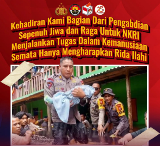 [INFOGRAFIS] Polri Jadi Garda Terdepan Evakuasi Korban Banjir di Halmahera Tengah
