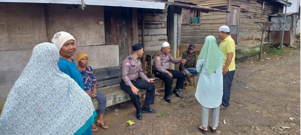 Gelar Program DDS, Satbinmas Polres Padangsidimpuan Ajak Masyarakat Jaga Kamtibmas