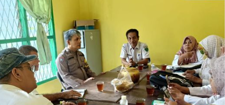Bhabinkamtibmas Jalin Kemitraan dengan PPL, Dukung Swasembada Pangan di Padangsidimpuan Selatan