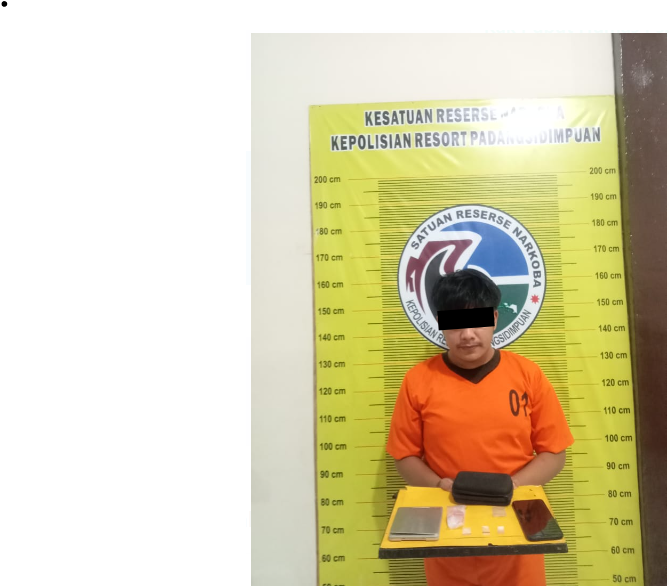 Pesonel Polsek Batunadua Gagalkan transaksi Narkoba disitamiang  pelaku bersama BB diboyong  kekanto