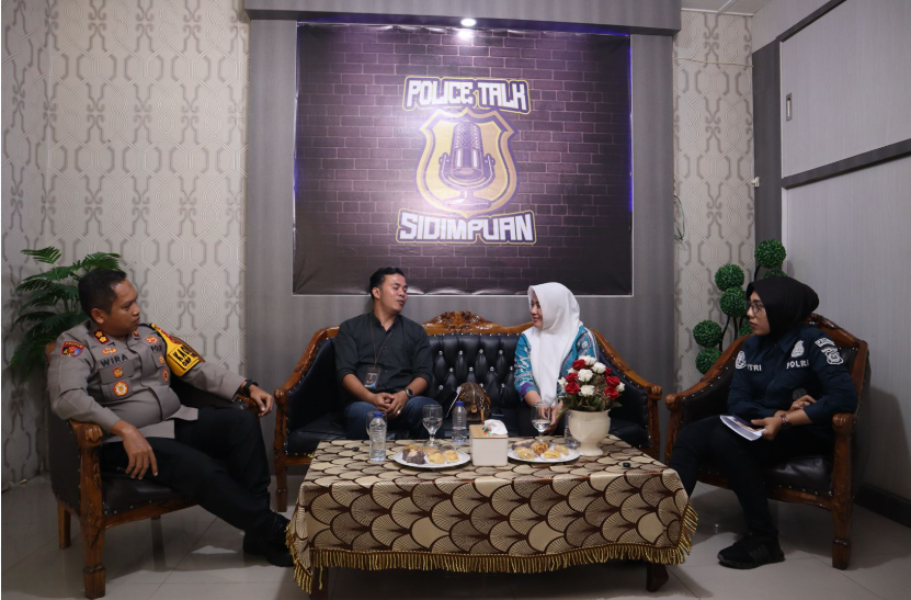 Polres PSP Gelar POPCAST Bahas masalah kekerasan terhadap perempuan dan Pelecehan Seksual Terhadap A