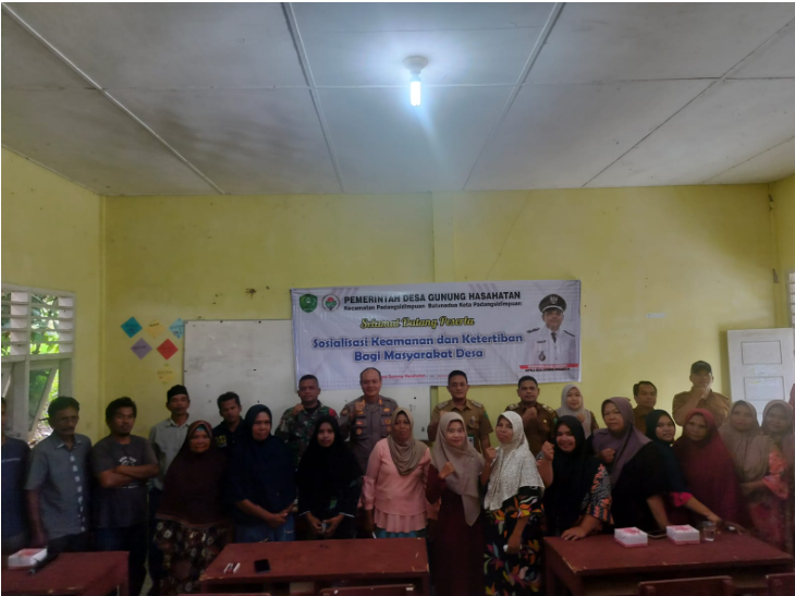Bersama Ciptakan Kamtibmas Kondusif, Polsek Batunadua Ajak Masyarakat Aktif