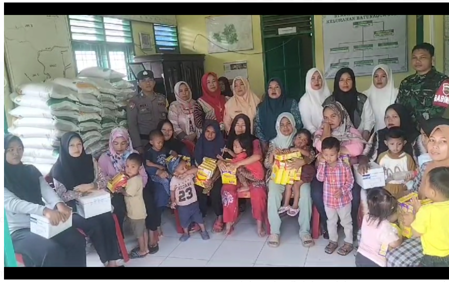 Bantuan Susu dari Bank Sumut, Dukung Pencegahan Stunting di Padangsidimpuan
