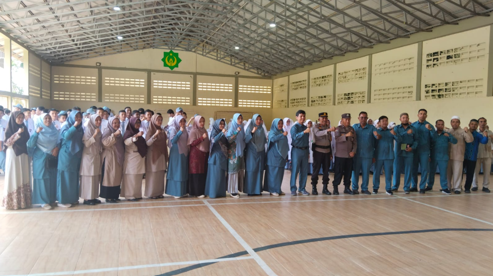 Antisipasi perokok  di kalangan pelajar, Satbinmas polres PSP gelar sosialisasi di SMA Swasta Nurul 