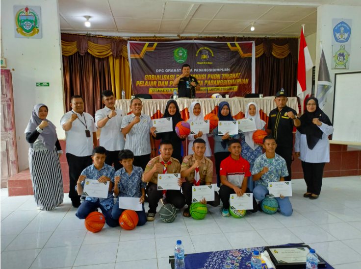 Satresnarkoba Polres PSP bersama Granat gelar sosialisasi P4GN di SMAN 2