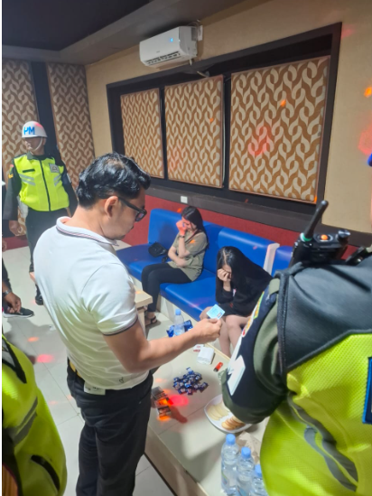 Razia Gabungan Personel Sat Res Narkoba  Polres Padangsidimpuan dengan Polisi Militer dari Sub Denpo