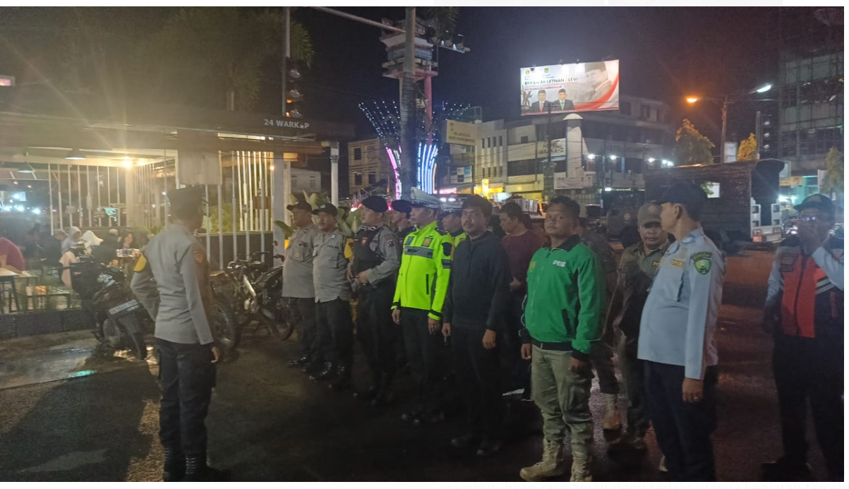 Patroli KRYD  Polres Padangsidimpuan  Wujudkan Kondusifitas Kamtibmas menjelang Pilkada