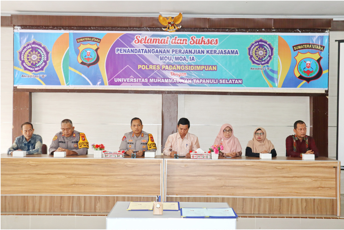 UM Tapsel dan Polres Padangsidimpuan Jalin Kerja Sama, Mahasiswa Hukum Dapat Ilmu Langsung dari Prak