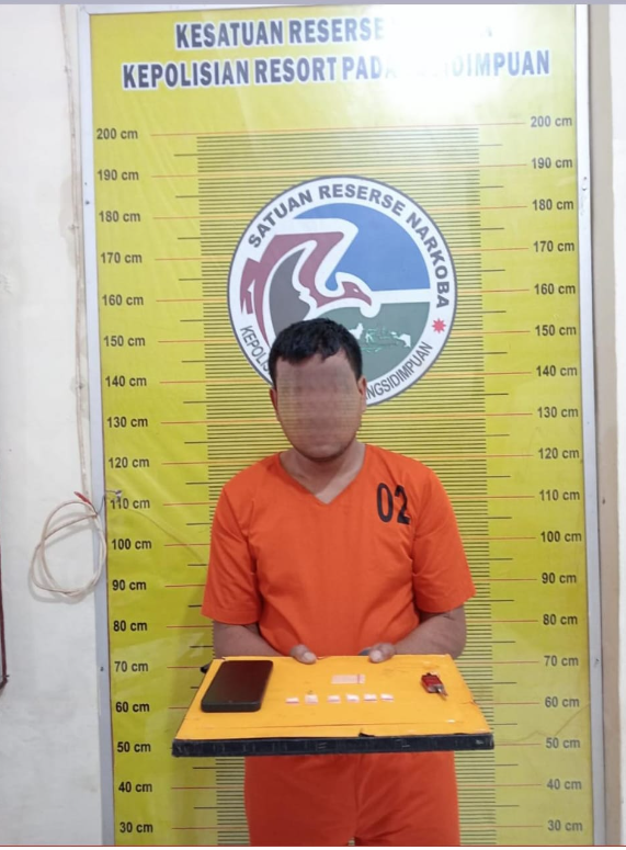 Residivis  narkoba Kambuh lagi  ditangkap di kamar Hotel   karena  edarkan sabu  