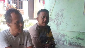 Bhabinkamtibmas Tingkatkan Patroli dan Himbau Warga Kelurahan Tobat Waspada dan Jaga Kesehatan
