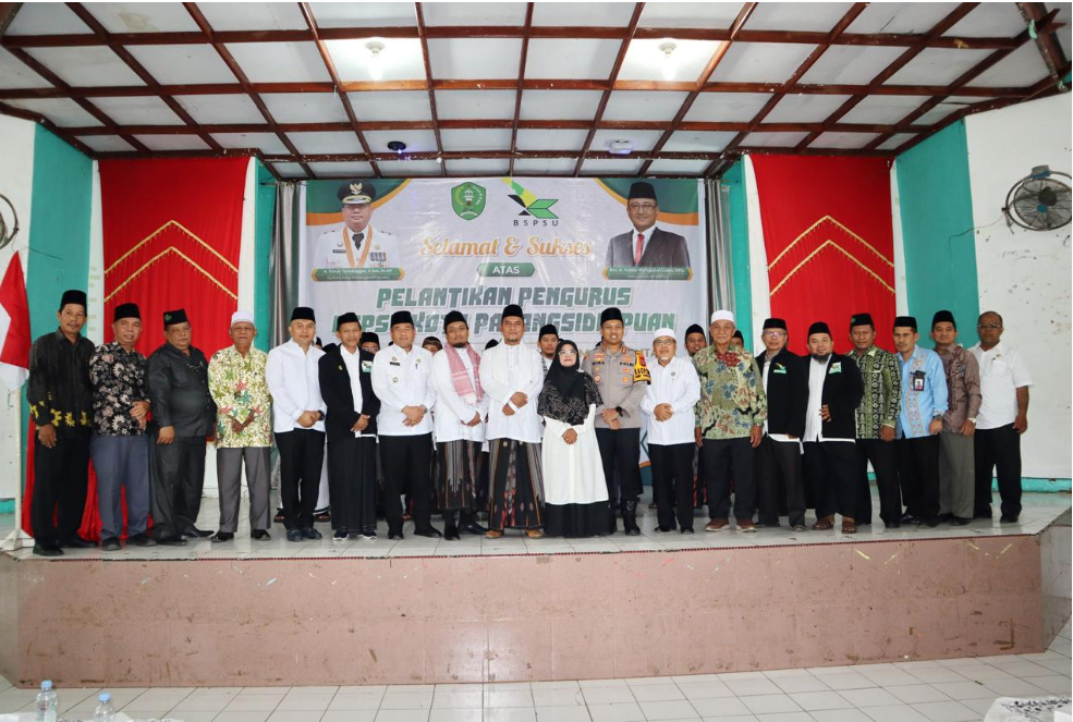 Forkopimda Hadiri pelantikan pengurus BSPSU Kota Padangsidimpuan.