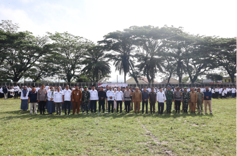 Polres PSP ,KPU dan Forkopimda gelar Apel kesiapan menjelang Pilkada 2024