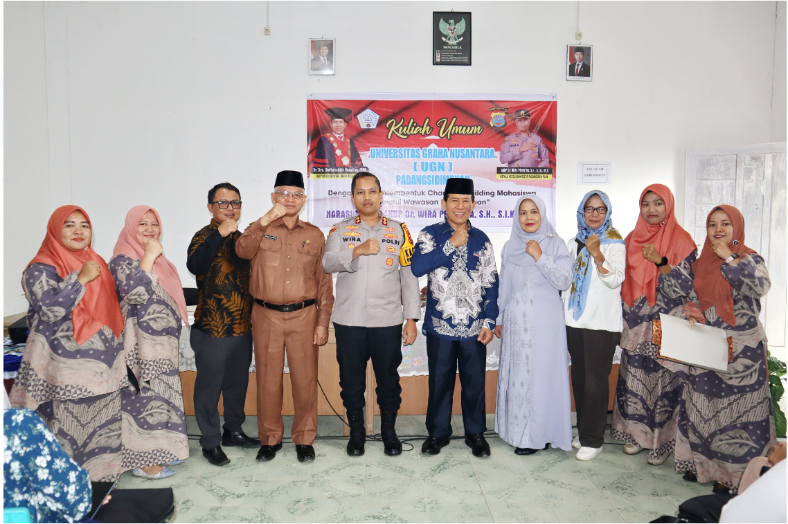 Kuliah Umum Wawasan Kebangsaan, Kapolres Ajak Mahasiswa Cinta NKRI