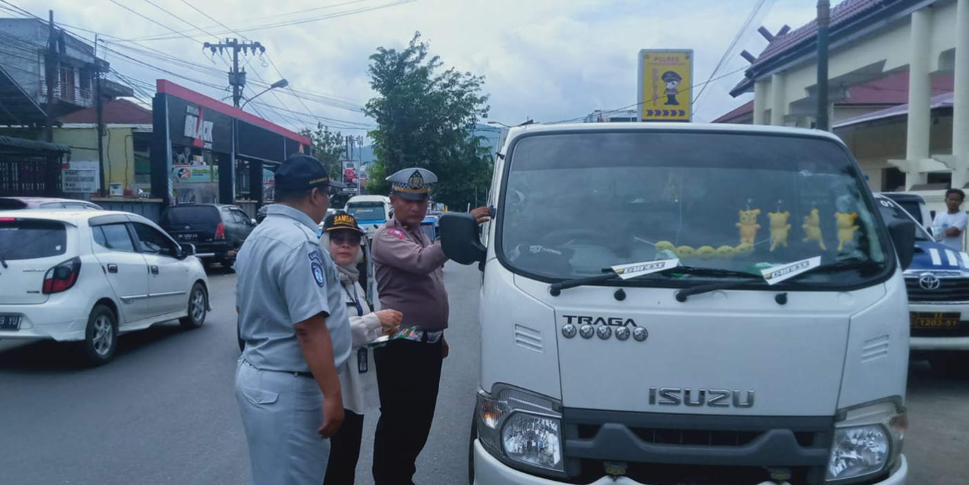 Razia Gabungan Tingkatkan Kepatuhan Pajak Kendaraan di Padangsidimpuan
