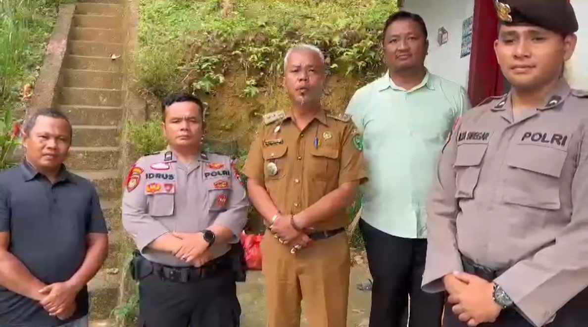 Bunyikan Musik keras,  Sat Samapta Polres PSP  lakukan patroli ke Sitamiang Baru.