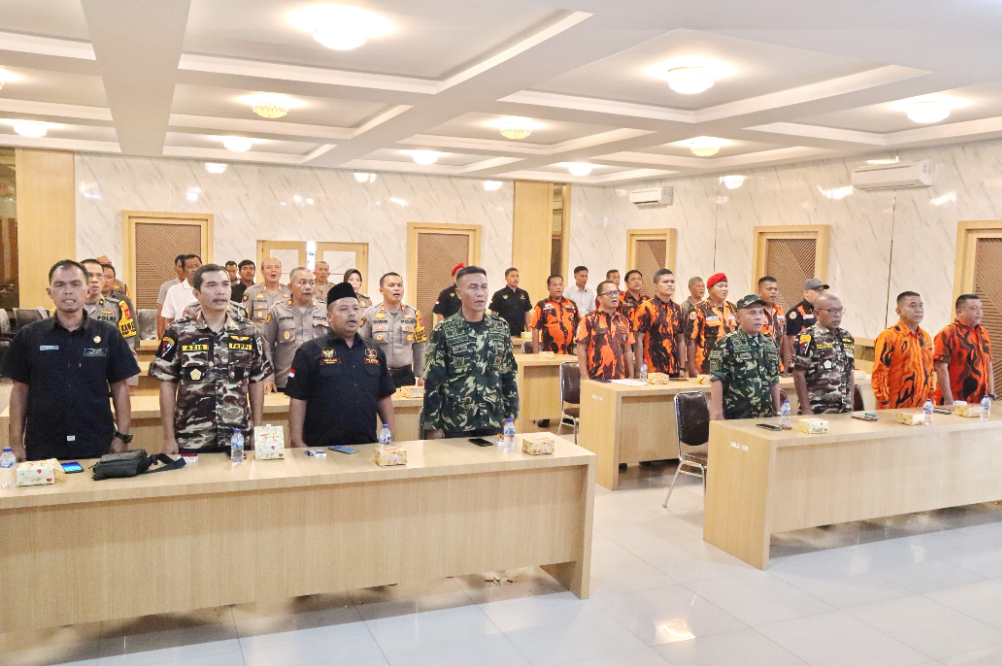 Jaga Harkamtibmas di Kota Padangsidimpuan  OKP dan ormas Gelar Deklarasi damai