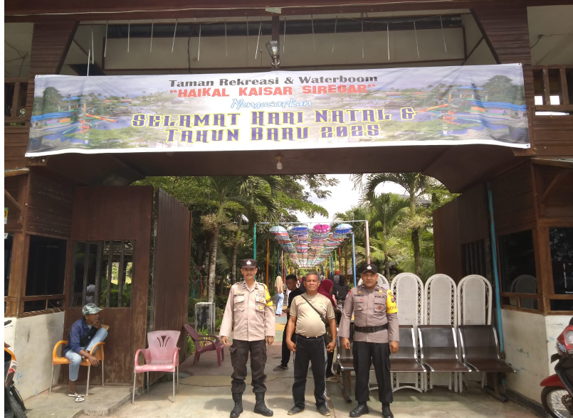 Polsek Hutaimbaru Intensifkan Monitoring Objek Wisata Jelang Tahun Baru
