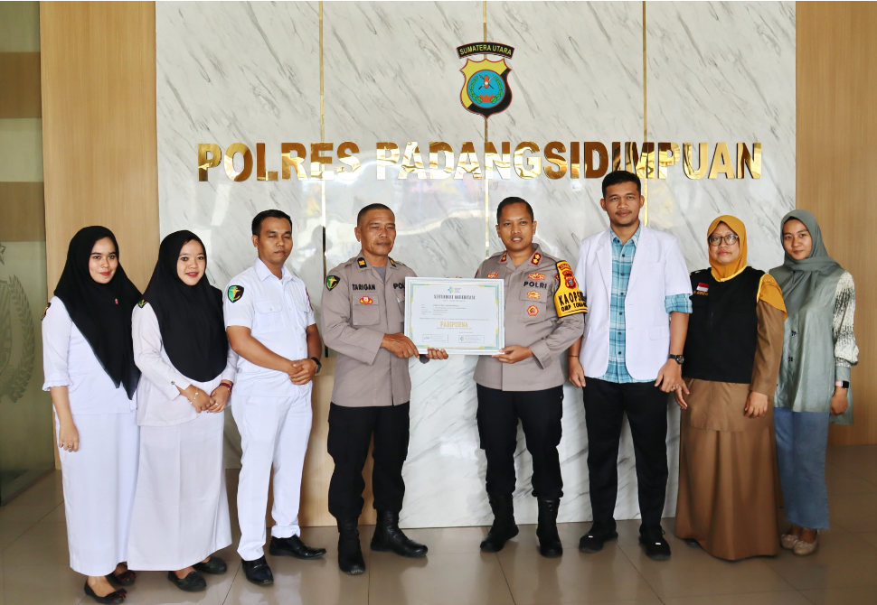 Klinik Polres Padangsidimpuan Raih Akreditasi Paripurna