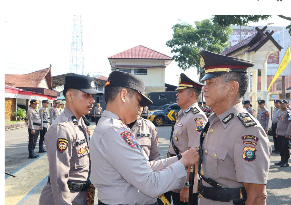 Kapolres Padangsidimpuan Pimpin Gelar Sertijab Kabag Ops dan Kabag Ren