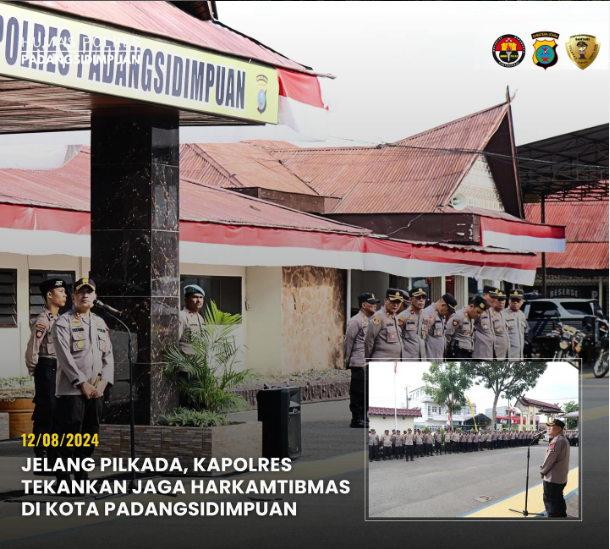 Polri Siap Jaga Kondusivitas Pilkada Padangsidimpuan