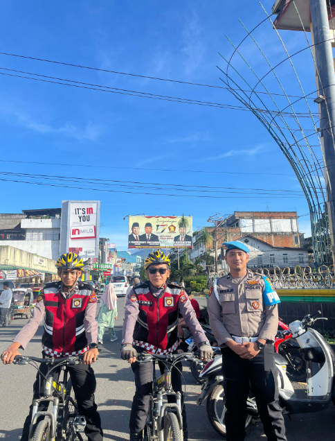 Sipropam Polres Padangsidimpuan Pastikan Kesiapan Personil Melaksanakan Pengamanan Car Free Day