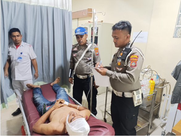 Dua Sepeda Motor Tabrakan, Seorang Pengendara Tewas dan 1 Kritis