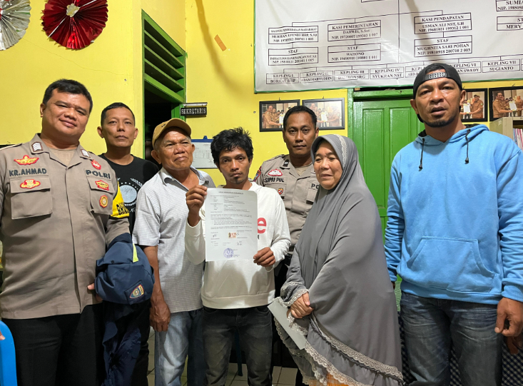 Bhabinkamtibmas Polsek Batunadua Sukses Mediasi Kasus Pencurian Tabung Gas