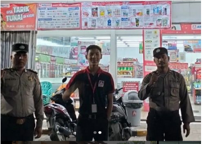 Polsek Batunadua Tingkatkan Patroli dan Sambangi Indomaret & Alfamart, Jaga Keamanan dan Kenyamanan 