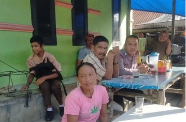 Bhabinkamtibmas Batunadua Julu Tingkatkan Keamanan dan Ketertiban: Ingatkan Warga Jauhi Kriminalitas