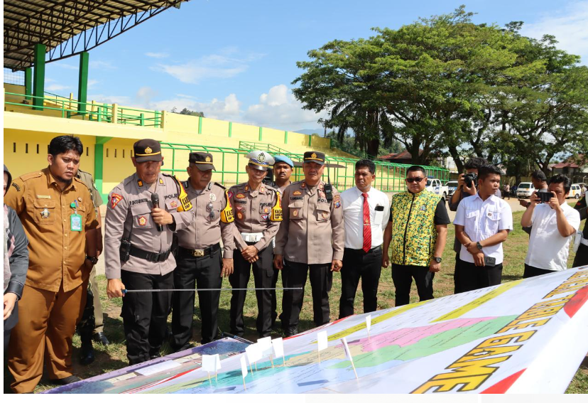 Polres Padangsidimpuan Siap Siaga, Gelar Simulasi Pengamanan Pilkada 2024