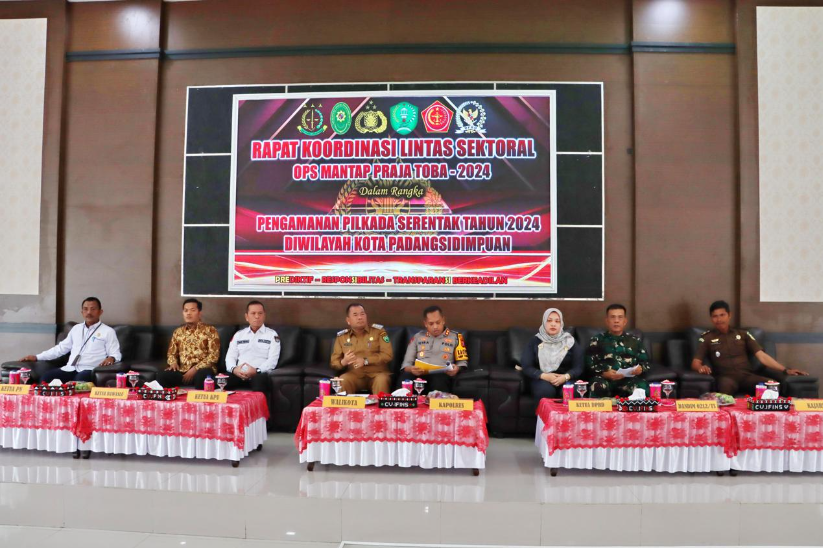 Kapolres Padangsidimpuan Pimpin Rakor Persiapan Pilkada 2024, Tekankan Pentingnya Keamanan dan Keter