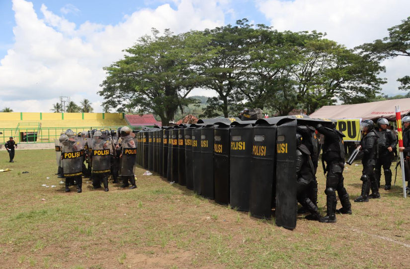 Polres PSP Gelar Sispamkota Hadapi Pilkada serentak tahun 2024