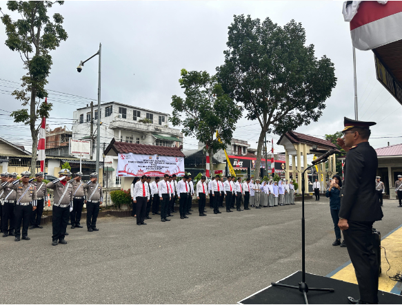 Polres Padangsidimpuan Gelar Upacara Peringatan HUT RI ke-79, Tekankan Semangat Persatuan dan Kesatu