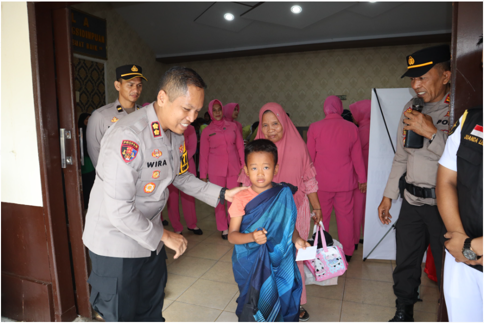 Wujud Nyata Bakti Sosial, Polres Padangsidimpuan Khitan Massal 49 Anak