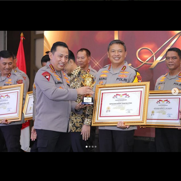 Berturut-turut, Polda Sumut Raih Kompolnas Award, Kapoldasu : Dedikasi seluruh Personel